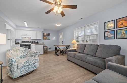 Atlantic Beach Condo | Oceanside/Pet Friendly Condo-Boardwalk Shores B