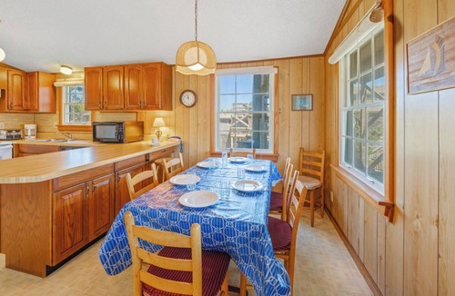 Avon House | Oceanview Dog Friendly Home in Avon w/Grill, Games. Only 3 Lots From Beach!