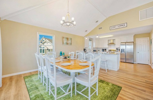 Hatteras House | Oceanview Home w/Private Pool, Hot Tub, Elevator, Game Room, Boardwalk to Beach