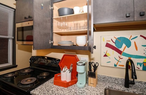Over-the-Rhine Apartment | Orange Dreamsicle OTR
