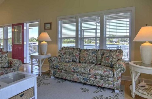 Newport House | Panacea- Sound Front Home with Dock in Newport, NC