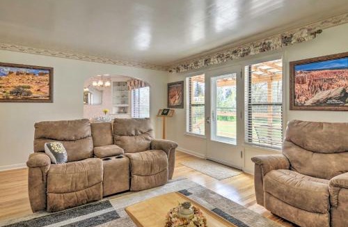 Panguitch House | Panguitch Home w/Patio ~ 24 Mi to Bryce Canyon