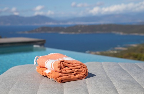 Coti-Chiavari Villa | Panoramic sea view - heated pool - comfort