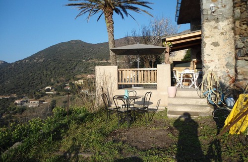 Belgodere Apartment | panoramic sea view montangne terrace garden in character house