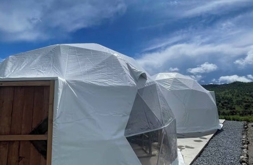 Squaw Valley Cabin | Panoramic Sunset Views 360° Hilltop Double Domes En-suite bathrooms Soaking Tub
