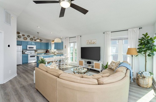 Topsail Beach House | Paradise at The Point - Relaxing Home Steps to Beach + Sunsets + Ocean views