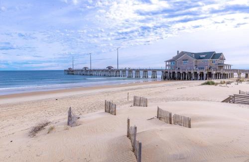 Nags Head House | Paradise Found - Nags Head MP 16.5, Oceanfront, Ocean & Sound Views, Pool, Hot Tub, Pets OK