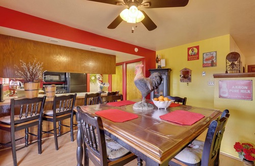 Parowan House | ‘Parowan Escape’ with 2 Game Rooms, Deck & Yard!
