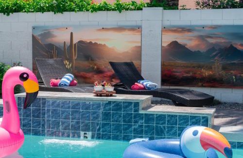 Dobson Ranch House | Peaceful Palm - Farmhouse Chic with Pool & Games