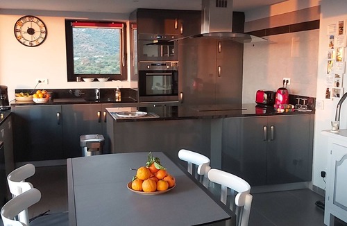 Aregno Apartment | Penthouse - breathtaking sea view - five-minute walk from the beach