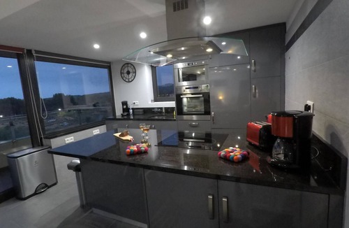 Aregno Apartment | Penthouse - breathtaking sea view - five-minute walk from the beach