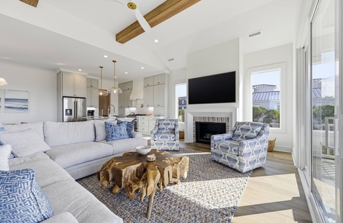 Surf City House | Peregrine Perch #219 - Luxury Retreat with Hot Tub, Elevator & Water Views