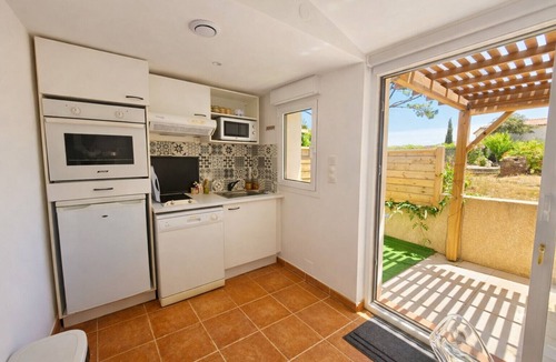 Serra-di-Ferro Villa | Petite villa résidence calme* wifi, clim, lave linge, piscine, mer à pied