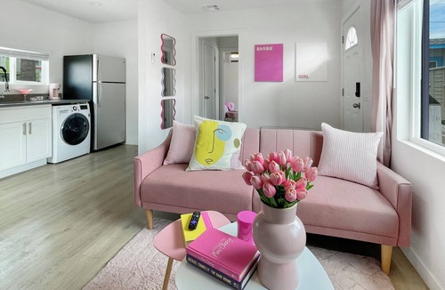 Tempe Cottage | Pink Paradise: Barbie-Themed Cottage Rental for a Whimsical Getaway!