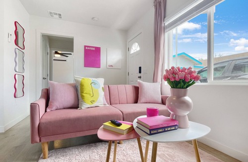 Tempe Cottage | Pink Paradise: Barbie-Themed Cottage Rental for a Whimsical Getaway!