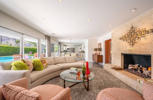 Indian Canyon House | Pool, Spa, Covered Outdoor Seating, Mountain Views, Fire Pit, Free WiFi