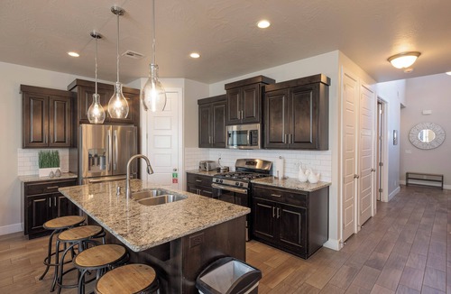 St. George Villa | Poolside 3BR w/EV Fast Charger & Red Rock Views