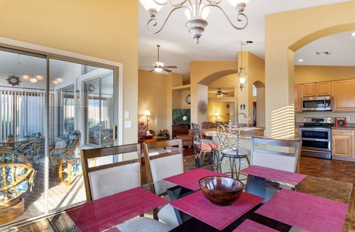 Gold Canyon House | Poolside in Gold Canyon | Superstition Views, Fire Pit, Hiking, Golf, Zipline & Unique Fun