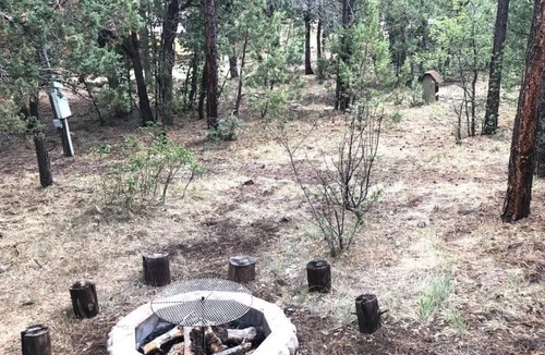 Mountain Pine Estates Cabin | Porter Mountain Cabin w/horse corral near biking hiking horseback riding trails