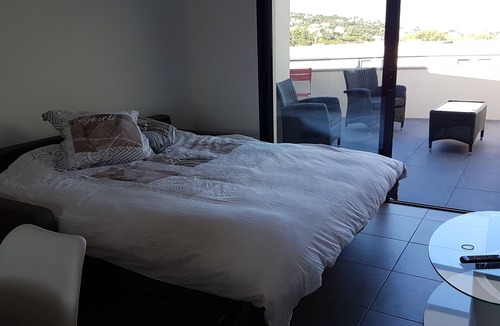 Grosseto-Prugna Apartment | Porticcio, T2, sea view, new, air conditioned .
