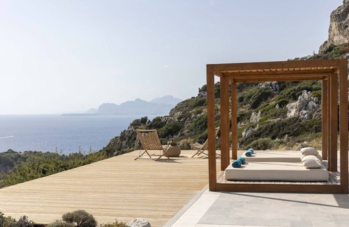 Faliraki Villa | Pristine Seaview Villa , with 5-Star Resort Access