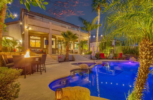 Mountain Terrace North House | Private backyard w/heated pool/spa. 20 mins from TPC and Super Bowl