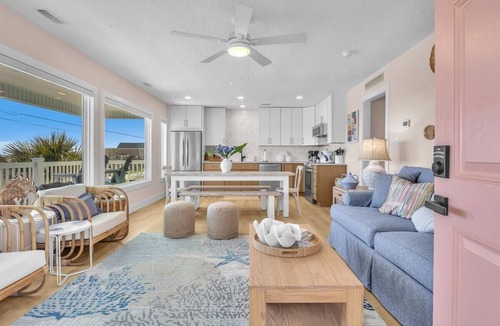 Surf City House | Private Heated Pool - Gorgeous Cottage - Game Room - 2 min from Beach