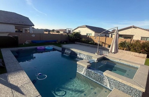 Maricopa House | Private Heated Pool + Year-Round Hot Tub