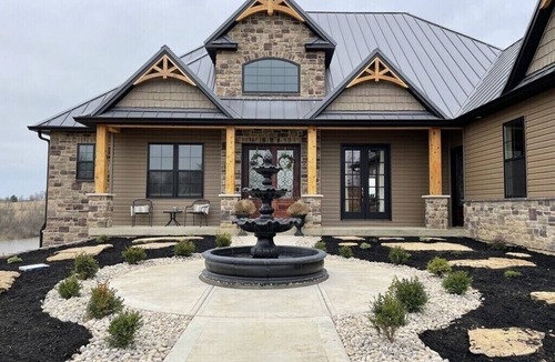 Dry Ridge House | Private Lake Front Getaway with Amazing views mins from ARK