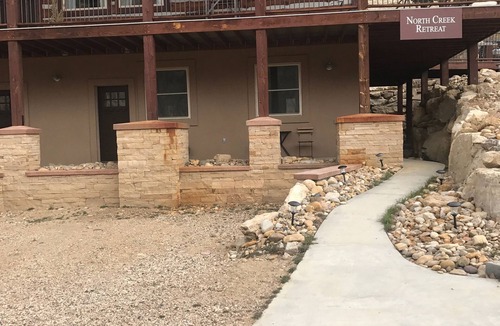 Escalante House | Private level of the home is located on a private 160 acre ranch