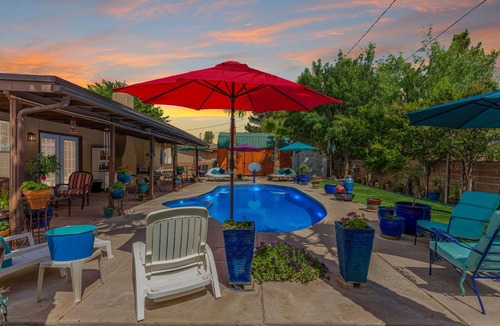 Las Cruces House | Private Oasis Near Old Mesilla - Home with Pool/Spa