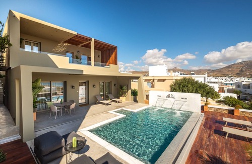 Tinos Town Villa | Private Swimming Pool Suite with Sea View, Coocono Villas