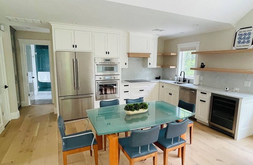 Mashpee House | Quaint Beach House with AC, Pool, Hot tub area, Fire Pit, and Ocean Views