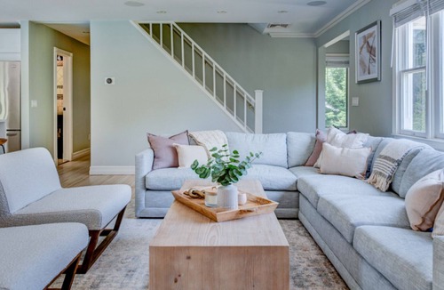Shinnecock Hills House | Re-modernized home with heated saltwater pool, home office, gym, electric.