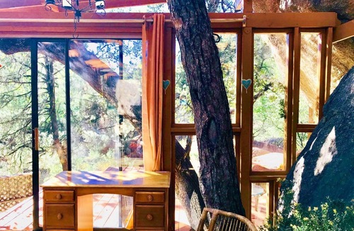 Prescott RV Rental | Rejuvenating Tree House Getaway with Pool Access in Prescott, Arizona