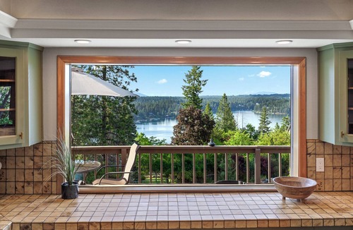 Hayden View Estates House | Relax at Hayden Lake | Stunning Views, Hot Tub & Games