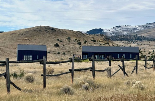 Shining Mountains Apartment | Relax in a private, designer two-story suite overlooking the Madison Valley