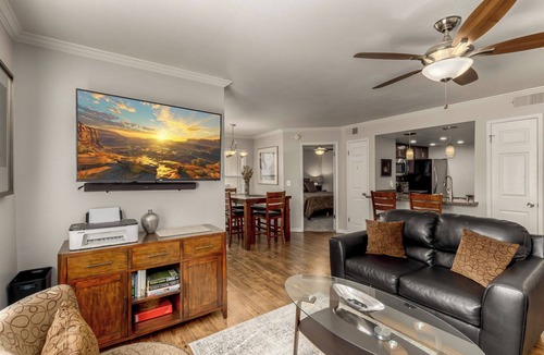 Paradise Valley Village Condo | RELAX IN PARADISE! Prime Scottsdale Location Adjacent to Golf Course!