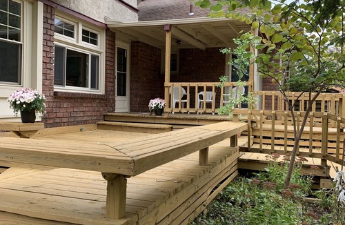 Lima House | Residential neighborhood adjacent to park.
