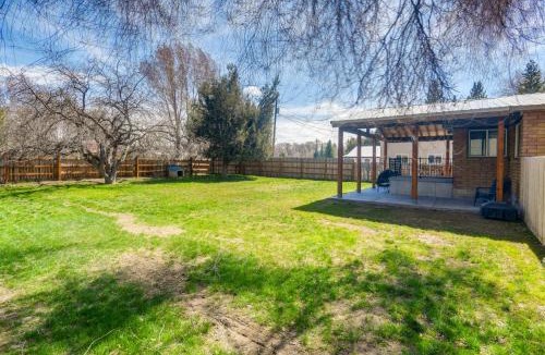 Rexburg House | Rexburg Escape w/Fenced Yard + Covered Patio!
