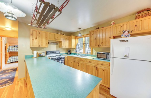 Superior Cabin | Riverside St Regis Cabin w/Fire Pit + Grill