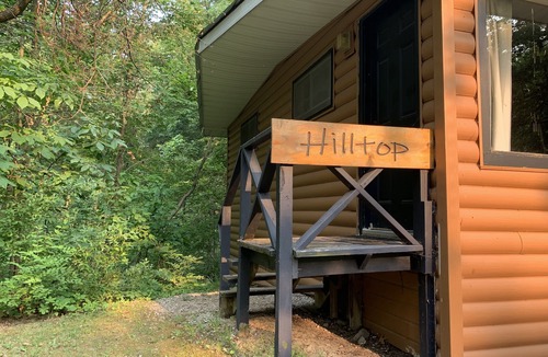 Sand Creek Cabin | Rustic cabins in secluded campground with lake access and woods to wander in.