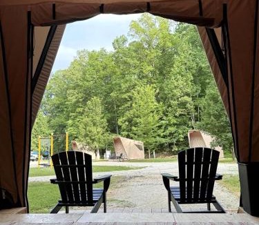 Hitchins Other | Safari Tent Glamping in Kentucky with AC and Access to Biking Trails