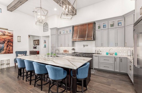 Central Scottsdale House | Scottsdale Acre Oasis: Resort-Style Backyard w/Private Pickleball Court & More