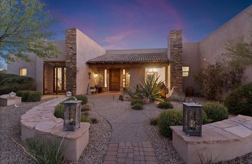 Rio Verde Foothills House | Scottsdale Desert Villa Pool/Spa/Pickleball/Families