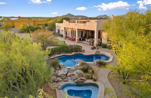 Rio Verde Foothills House | Scottsdale Desert Villa Pool/Spa/Pickleball/Families