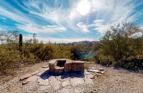Tucson House | Secluded, dog-friendly home on 3.5-acres with mountain views & upper deck