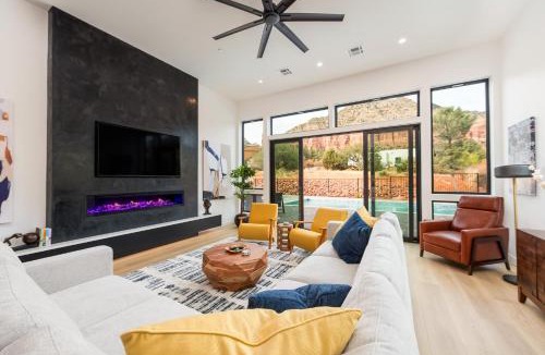 Sedona Villa | Sedona Sanctuary Luxury Home Pool & Spa