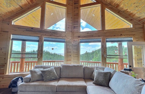 Mammoth Creek Cabin | Serenity in Duck Creek Village - Huge cabin on 6 acres overlooking mountains