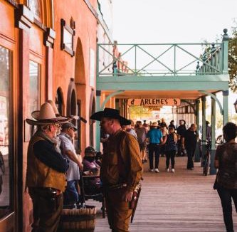 Tombstone Other | Settle Into a Cozy Old West Cabin Tent Escape